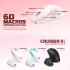 Fantech Cruiser II WG11V2RD Wireless Gaming Mouse 2400 DPI with Charging Dock Black Fantech Cruiser II WG11V2RD Wireless Gaming Mouse 2400 DPI with Charging Dock Black